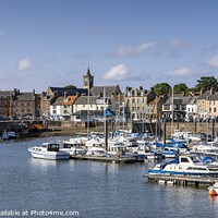 Buy canvas prints of Anstruther Harbour, Fife by Jim Monk