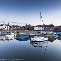 Buy canvas prints of Harbour Reflections, Stonehaven  by Jim Monk