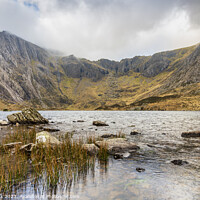 Buy canvas prints of Serenity of Llyn Idwal by Jim Monk