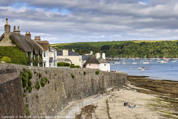 Charming St Mawes Cottages Picture Board by Jim Monk