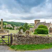 Buy canvas prints of Church of St. Barnabas, Snowshill by Jim Monk