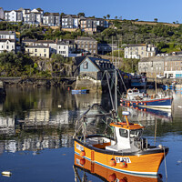 Buy canvas prints of The Inner Harbour of Mevagissey by Jim Monk