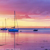 Buy canvas prints of Lamlash Sunrise on the Isle Of Arran by Jim Monk
