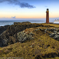 Buy canvas prints of Butt of Lewis Lighthouse by Jim Monk