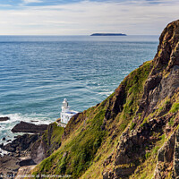 Buy canvas prints of Hartland Point Lighthouse by Jim Monk