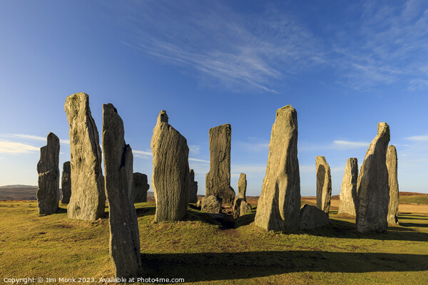 Callanish Standing Stones Picture Board by Jim Monk