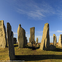 Buy canvas prints of Callanish Standing Stones by Jim Monk