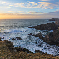 Buy canvas prints of Mangersta sunset, Isle of Lewis by Jim Monk