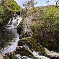 Buy canvas prints of Beezley Falls, Yorkshire Dales by Jim Monk