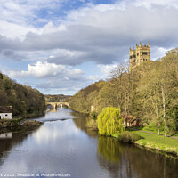 Buy canvas prints of River Wear, Durham by Jim Monk