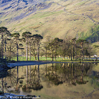 Buy canvas prints of Buttermere Reflections by Jim Monk