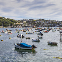 Buy canvas prints of Fowey Harbour by Jim Monk