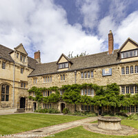 Buy canvas prints of St Edmund Hall, University of Oxford by Jim Monk