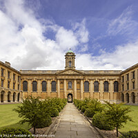 Buy canvas prints of Queen's College,  Oxford by Jim Monk