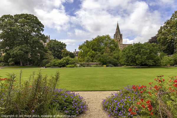 Christ Church Cathedral and gardens Picture Board by Jim Monk