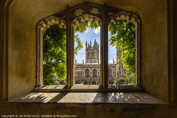  Magdalen College, Oxford University Picture Board by Jim Monk