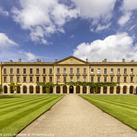 Buy canvas prints of New Building at Magdalen College by Jim Monk