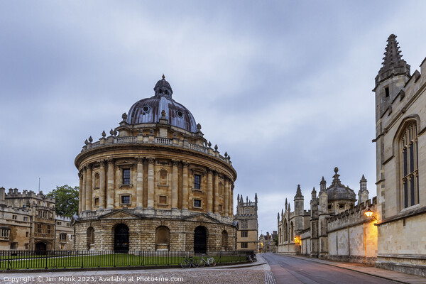 Radcliffe Camera Oxford Picture Board by Jim Monk