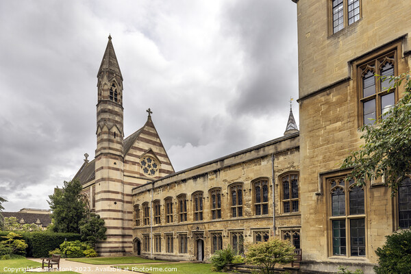 Balliol College Chapel Oxford Picture Board by Jim Monk