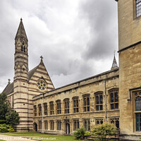 Buy canvas prints of Balliol College Chapel Oxford by Jim Monk