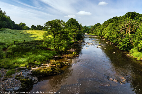 River Rawthey, Yorkshire Dales Picture Board by Jim Monk