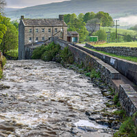 Buy canvas prints of Gayle Mill, Yorkshire Dales by Jim Monk