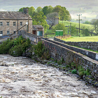 Buy canvas prints of Gayle Mill Yorkshire dales by Jim Monk