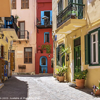 Buy canvas prints of Old Town of Chania, Crete  by Jim Monk