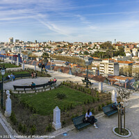 Buy canvas prints of Lisbon City Skyline by Jim Monk