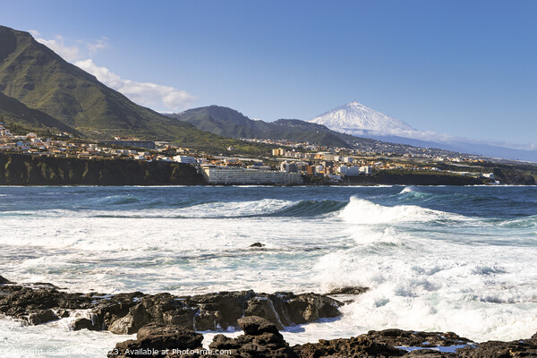 Punta del Hidalgo, Tenerife Picture Board by Jim Monk