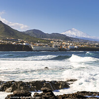 Buy canvas prints of Punta del Hidalgo, Tenerife by Jim Monk