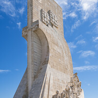 Buy canvas prints of Monument to the Discoveries, Lisbon by Jim Monk