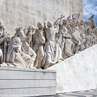Buy canvas prints of Monument to the Discoveries in Lisbon by Jim Monk