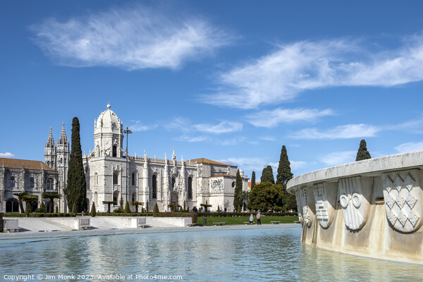 The Jeronimos Monastery, Lisbon Picture Board by Jim Monk