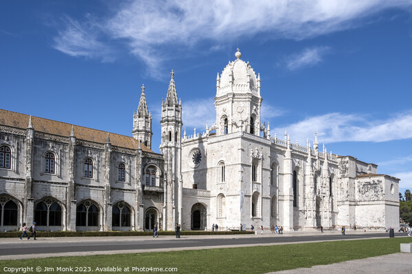 The Jerónimos Monastery in Lisbon Picture Board by Jim Monk