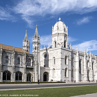 Buy canvas prints of The Jerónimos Monastery in Lisbon by Jim Monk