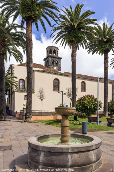 Church of the Concepcion, San Cristobal de La Laguna Picture Board by Jim Monk