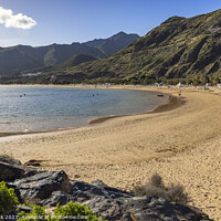 Buy canvas prints of Playa de Las Teresitas, Santa Cruz de Tenerife by Jim Monk