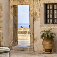 Buy canvas prints of Monastery of Our Lady of Gonia, Crete by Jim Monk
