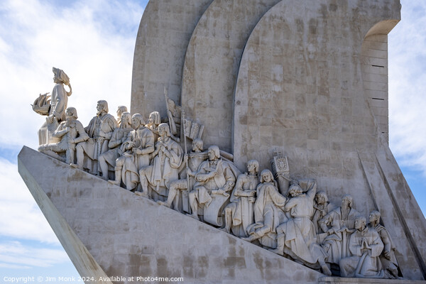 The Monument to the Discoveries, Lisbon Picture Board by Jim Monk