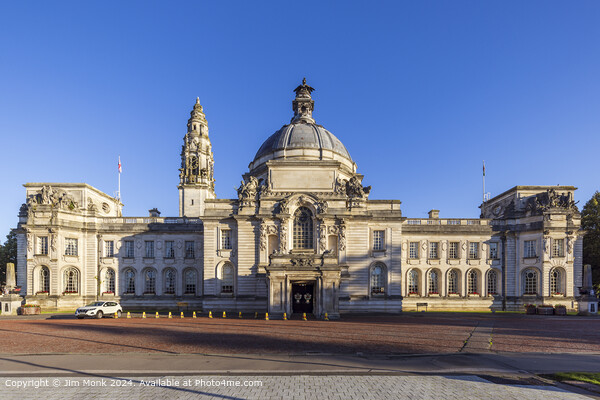 City Hall, Cardiff Picture Board by Jim Monk