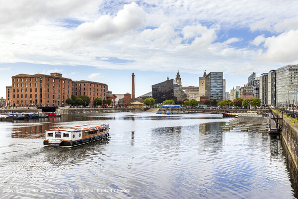 Salthouse Dock Liverpool Picture Board by Jim Monk