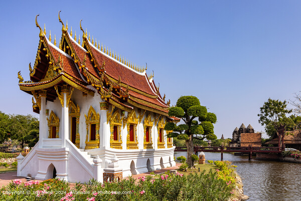 Ancient City Palace, Bangkok Picture Board by Jim Monk