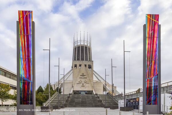 Liverpool Metropolitan Cathedral  Picture Board by Jim Monk