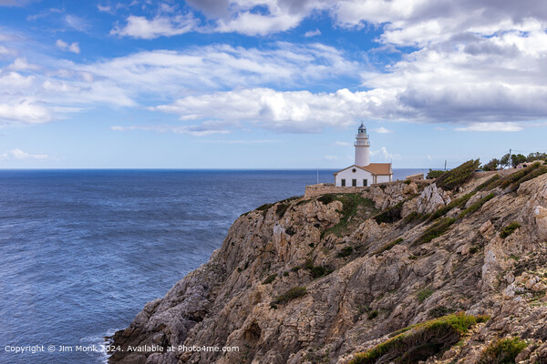 Capdepera Lighthouse, Mallorca Picture Board by Jim Monk