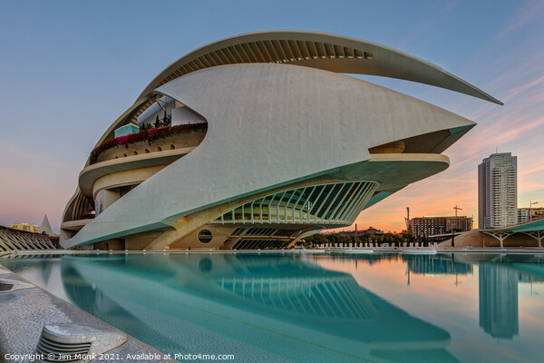 City of Arts and Sciences in Valencia Picture Board by Jim Monk