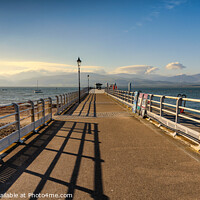 Buy canvas prints of Beaumaris Pier Anglesey by Jim Monk