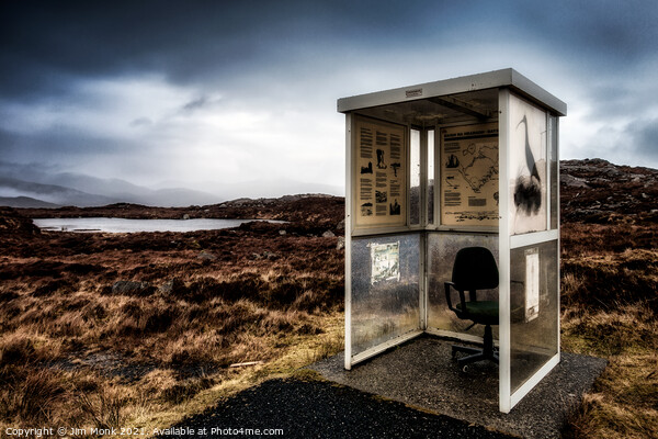 Tourist Information, Isle of Harris  Picture Board by Jim Monk