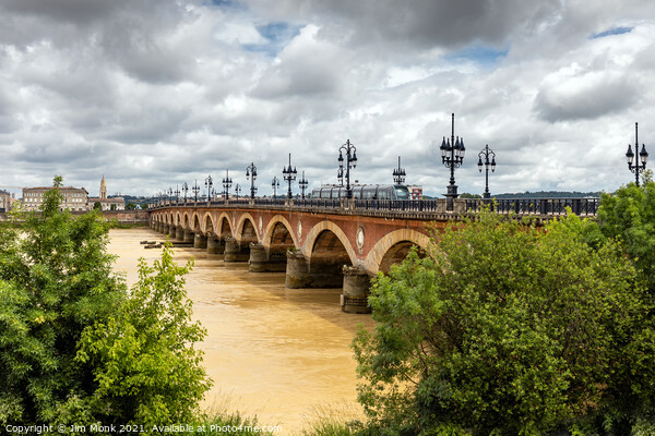 Pont de Pierre, Bordeaux Picture Board by Jim Monk