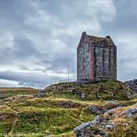 Buy canvas prints of Smailholm Tower, Scottish Borders by Jim Monk
